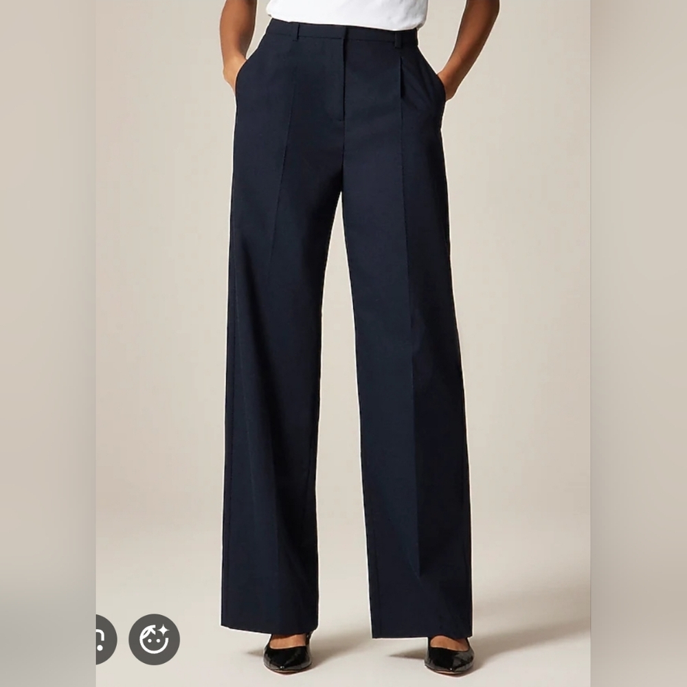 J. Crew Nova Fides Essential Wide-leg Pant
